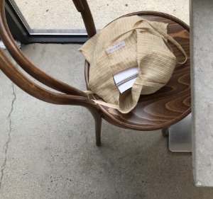 [2차 여유수량 오픈] Simply Linen Bag (Yellow Stripe)