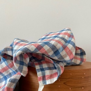 French Linen Kitchen Cloth (French Check)