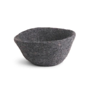 6. Felt Decoration Bowl (Natural Grey)
