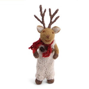 1. [NEW] Felt Christmas Decorations (Deer/ BIG)